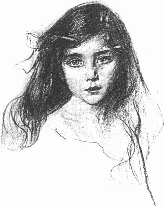 Евгения, младшая сестра П. Урусова. Рисунок художника Лазло. 1914 Евгения, младшая сестра П. Урусова. Рисунок художника Лазло. 1914