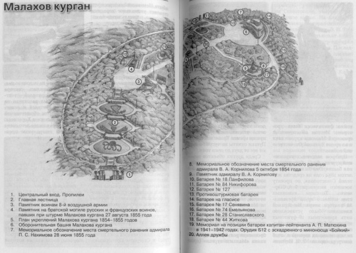 План Малахова кургана (Севастополь) План Малахова кургана (Севастополь)