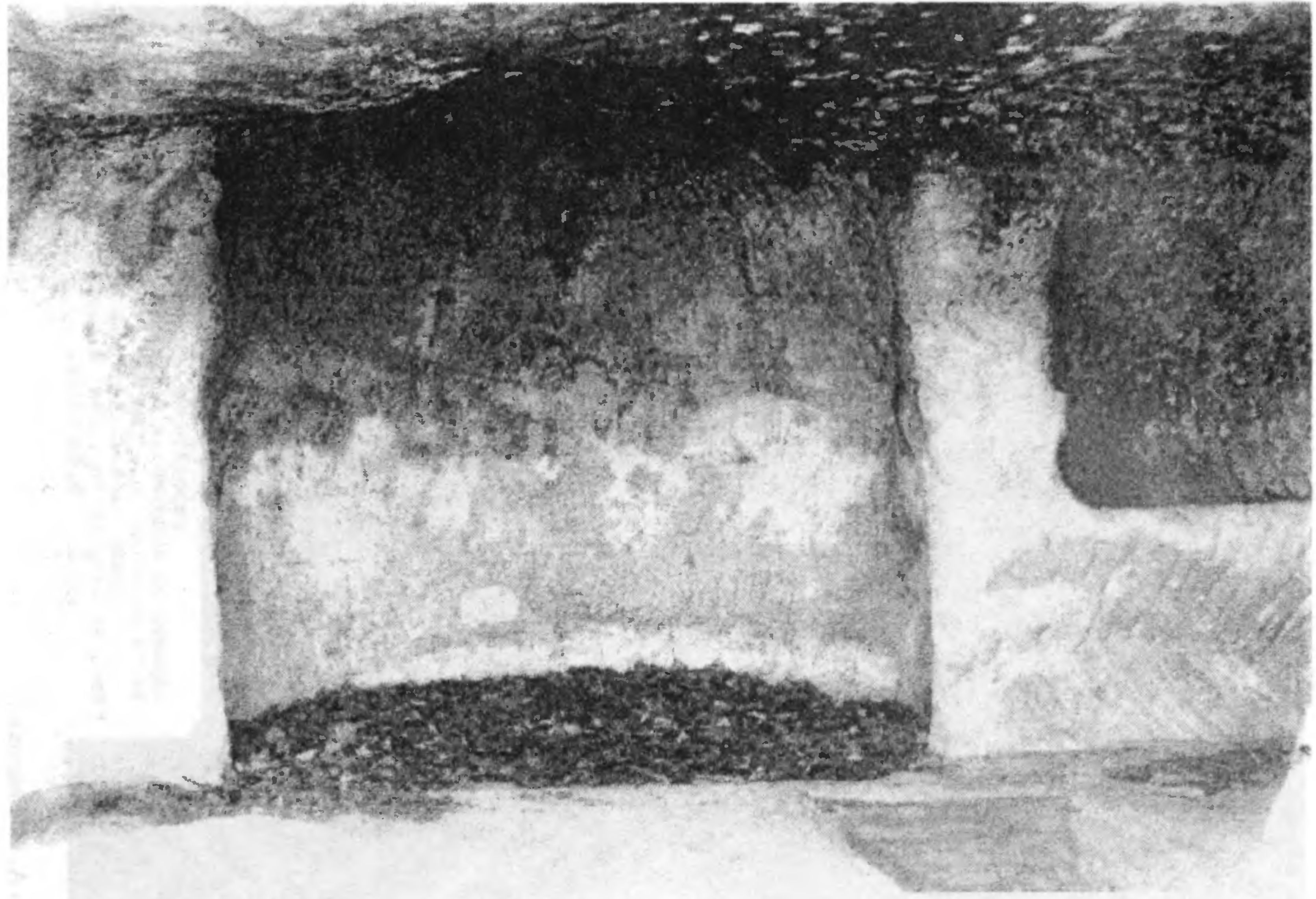 Рис. 170. Эски-Кермен. «Храм у городских ворот». Алтарь Рис. 170. Эски-Кермен. «Храм у городских ворот». Алтарь