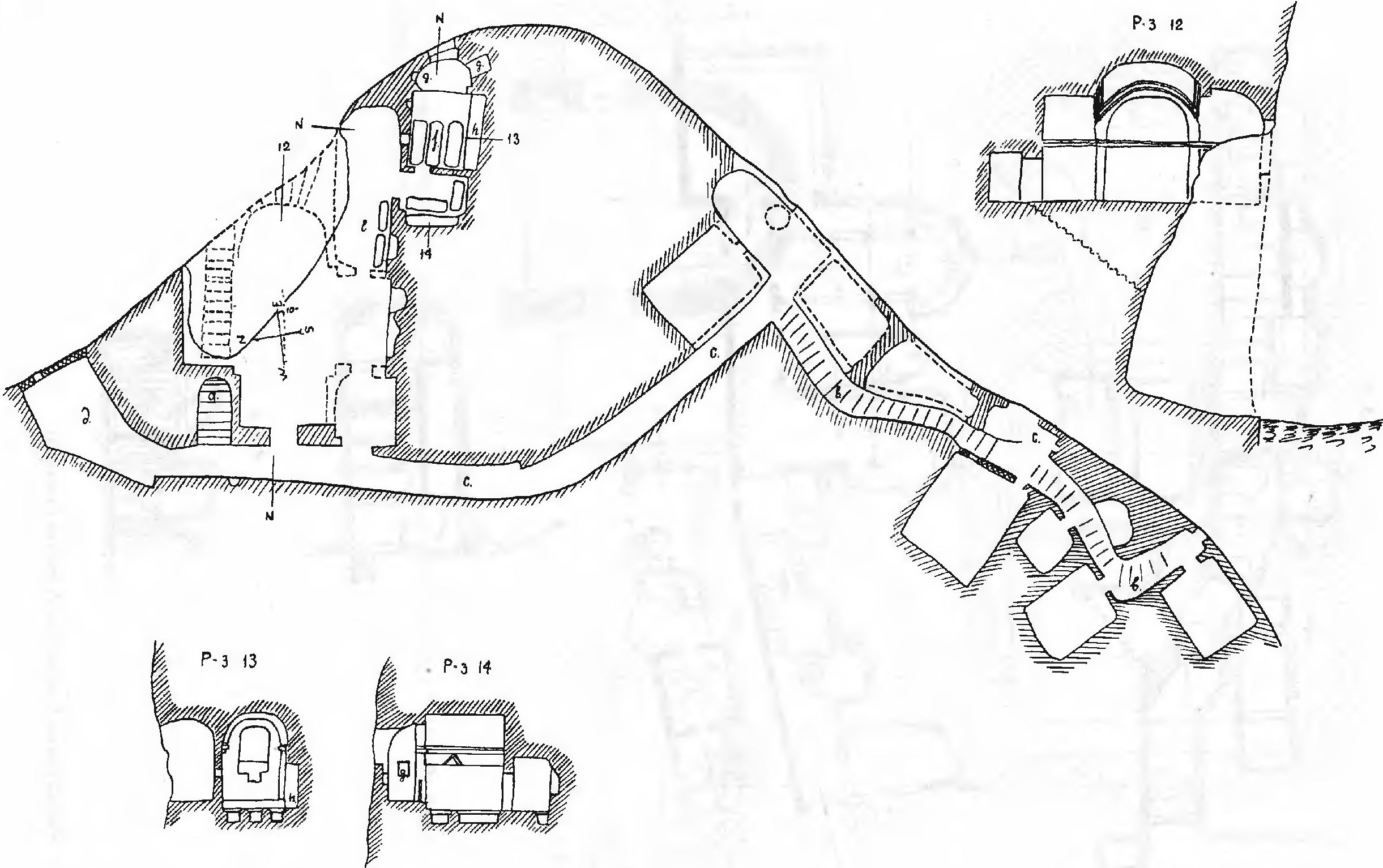 Рис. 7. Монастырь св. Софии по А. Бертье-Делагарду Рис. 7. Монастырь св. Софии по А. Бертье-Делагарду