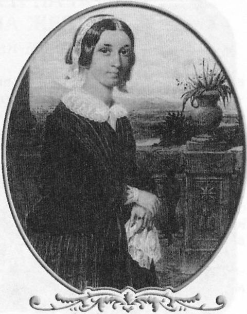 Анна Михайловна Раевская, урожд. Бороздина. 1846 год. Акварель художника М. Столь Анна Михайловна Раевская, урожд. Бороздина. 1846 год. Акварель художника М. Столь