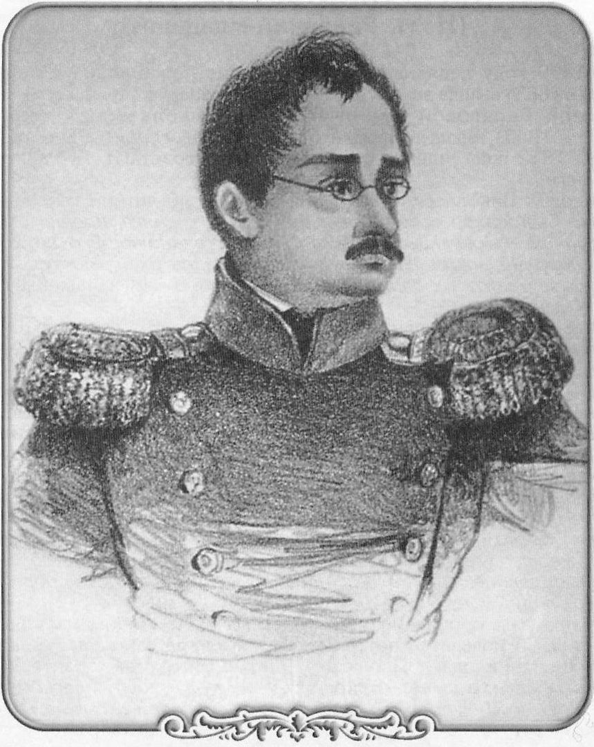 Генерал-лейтенант Н.Н. Раевский-младший. 1840 год. С рисунка И.К. Айвазовского Генерал-лейтенант Н.Н. Раевский-младший. 1840 год. С рисунка И.К. Айвазовского