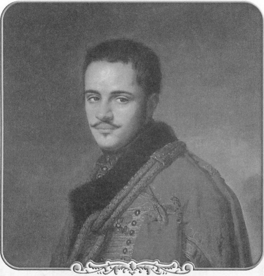 Николай Николаевич Раевский-младший. 1821 год. Акварель неизвестного художника Николай Николаевич Раевский-младший. 1821 год. Акварель неизвестного художника